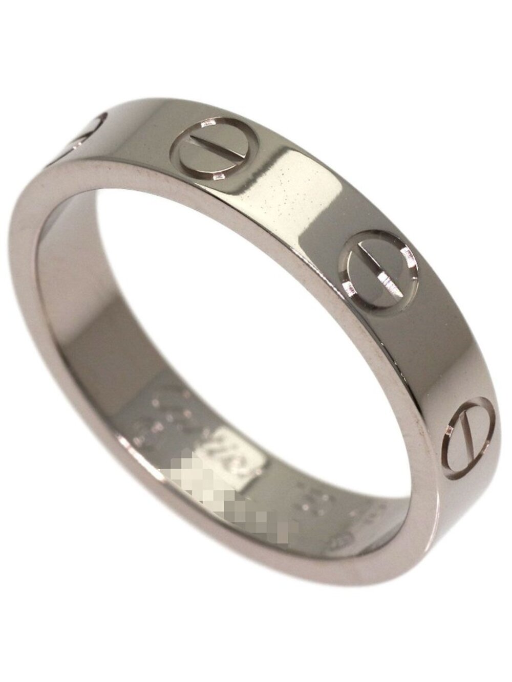 Cartier Mini Love Ring 49 18k White Gold